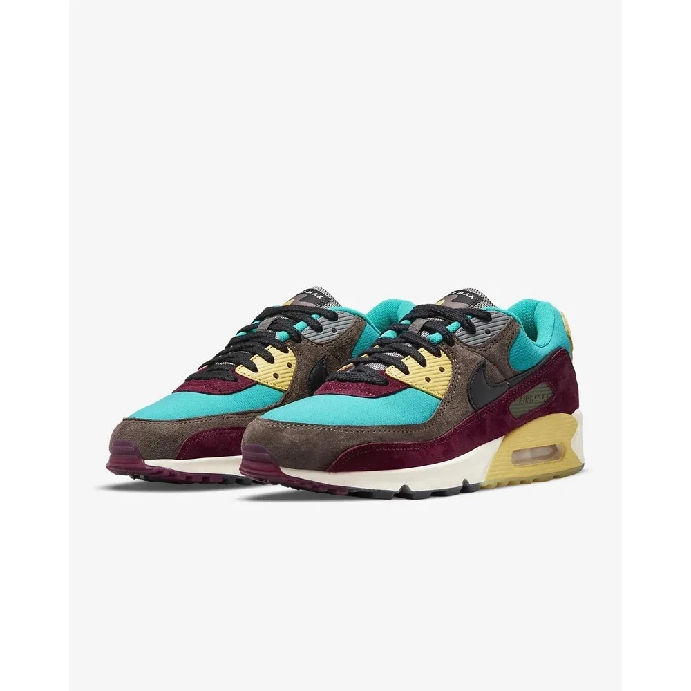 Mens Size 10 Nike Air Max 90 NRG Ridgerock Turbo Green Gold Shoes DC6083 200 NEW